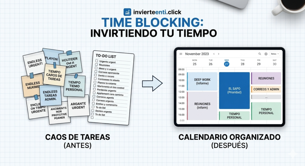 Time Blocking (Bloqueo de Tiempo)